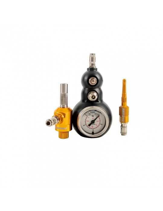 Kit de pressurisation d'amortisseur, échelle 0-25 Bar, coupleur rapide