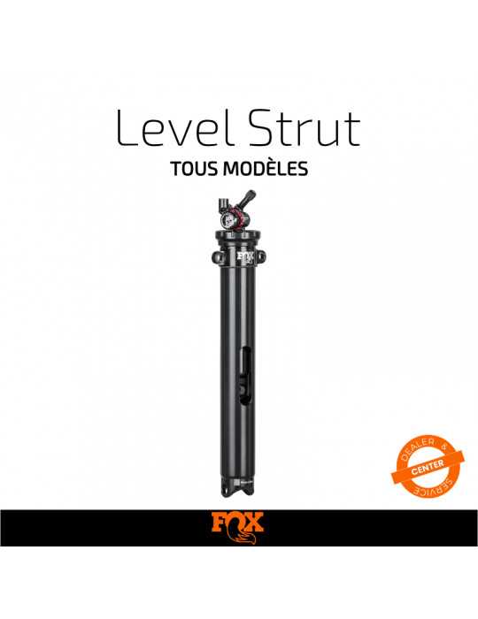 Entretien amortisseur FOX Level Strut