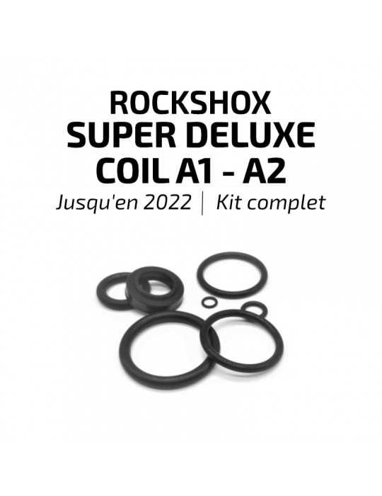 Kit joints ROCKSHOX SUPER DELUXE COIL A1/A2 N-DURANCE - 2796