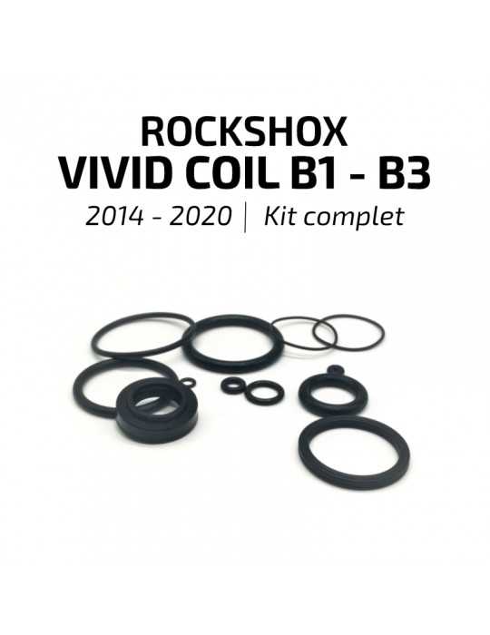 Kit joints ROCKSHOX VIVID COIL B1/B3 N-DURANCE