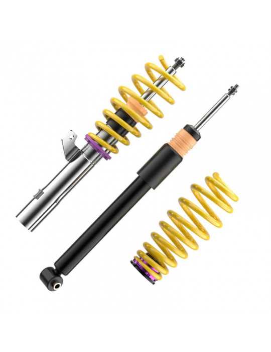Kit amortisseurs KW V5 combinés filetés inoxydables