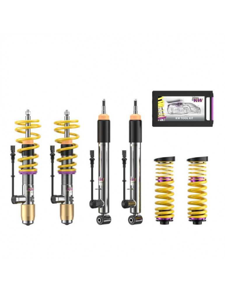 Kit amortisseurs KW DDC combinés filetés inoxydables