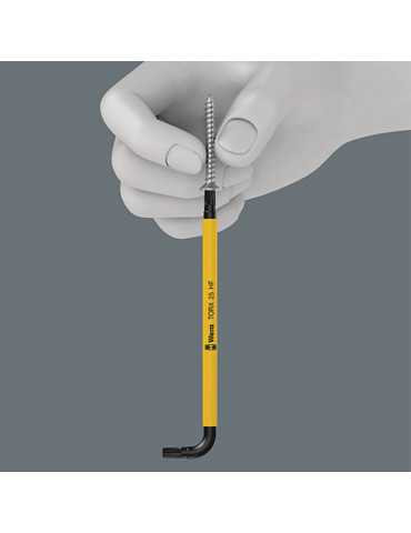 Outil WERA 967/9 TX XL TORX Multicolour HF 1 Jeu de clés mâles coudées version longue 9 pièces 05024470001