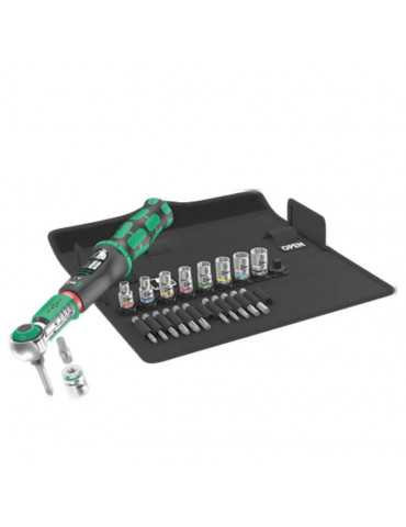 Outil WERA Safe-Torque A 2 Set 1, avec emmanchement hexagonal 1/4", 2-12 Nm, 23 pièces 05075832001