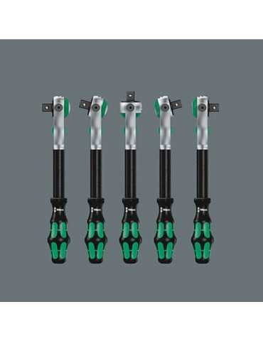Outil Wera 8100 SB 9 Jeu cliquet Zyklop Speed, à carré 3/8", syst. impérial, 29 pièces 05004019001