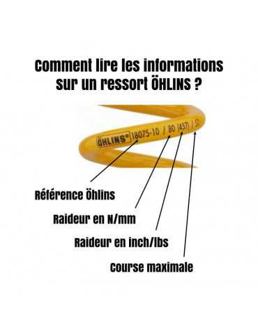 Ressort amortisseur Öhlins