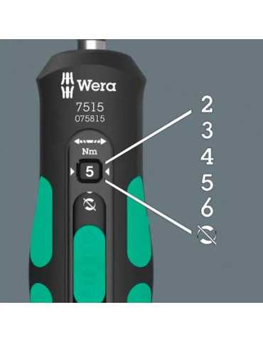 Outil WERA Kraftform Safe Torque 16 pièces 2