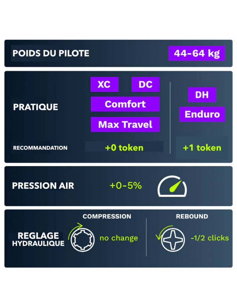 Préparation fourche VTT TRUTUNE FLOW